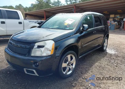 2008 Chevrolet Equinox Sport из США, поврежденный, VIN 2CNDL537086012744